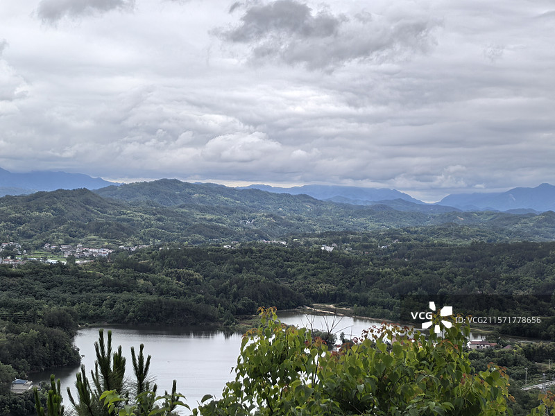 英山四季花海图片素材