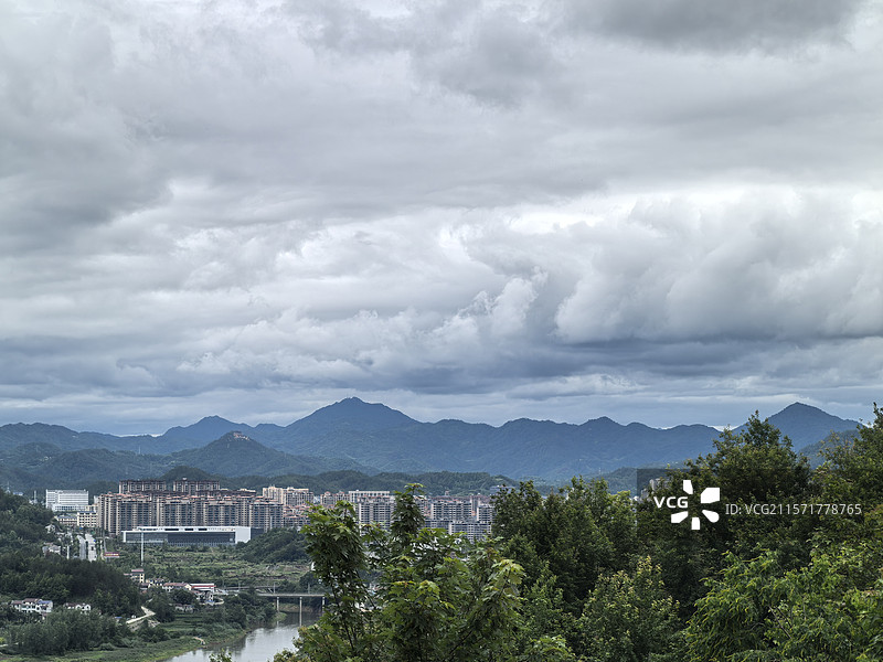 英山四季花海图片素材