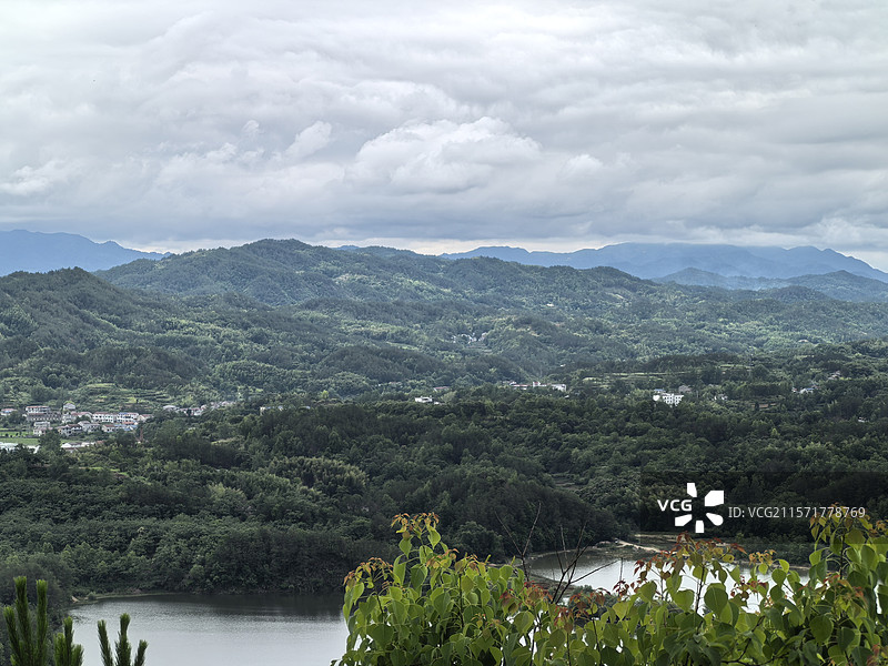 英山四季花海图片素材