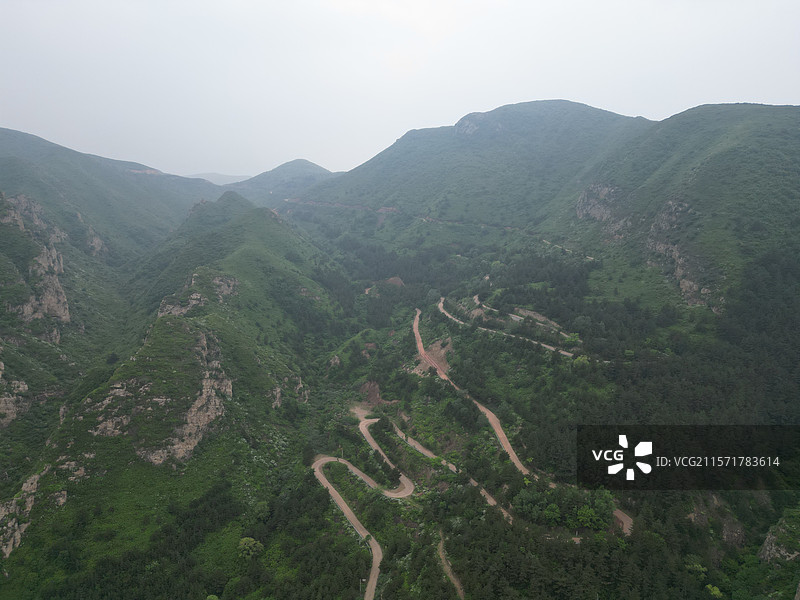 山西大同广灵圣泉寺图片素材