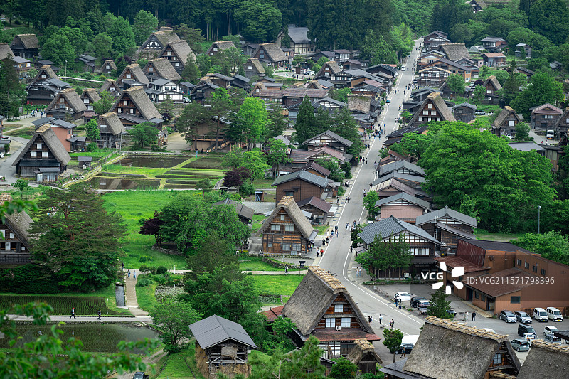 日本高山白川乡图片素材