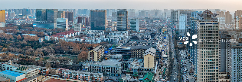 邯郸 丛台区 中华北大街 丛台公园 城市图片素材