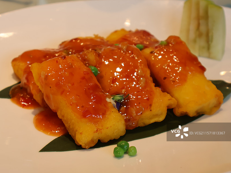 鸡汁鳕鱼图片素材