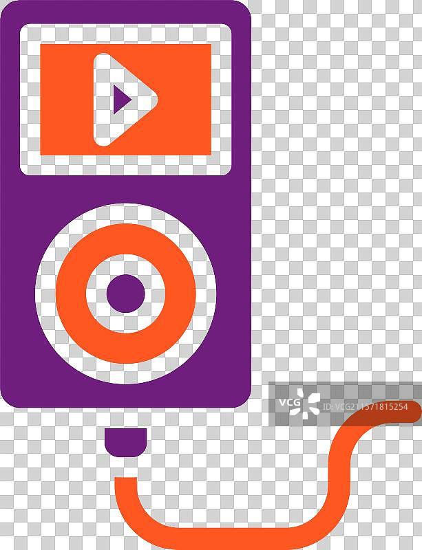 音乐播放器图标设计图片素材