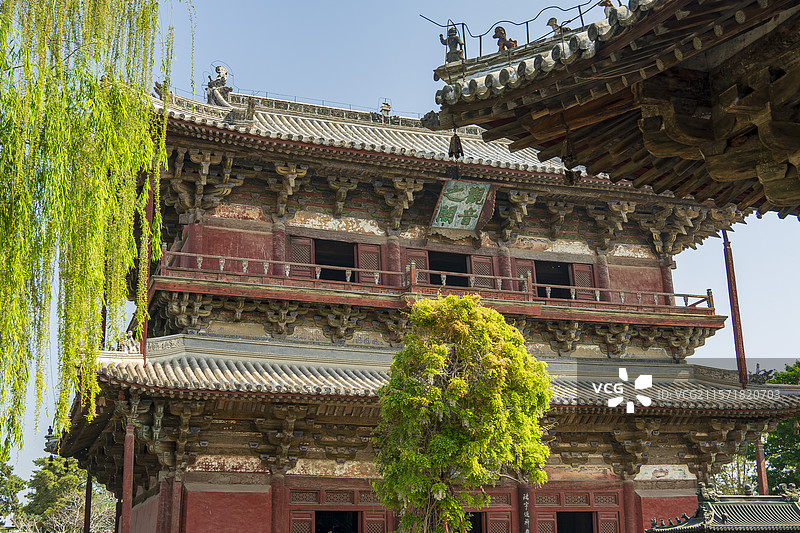天津蓟县独乐寺-观音阁图片素材