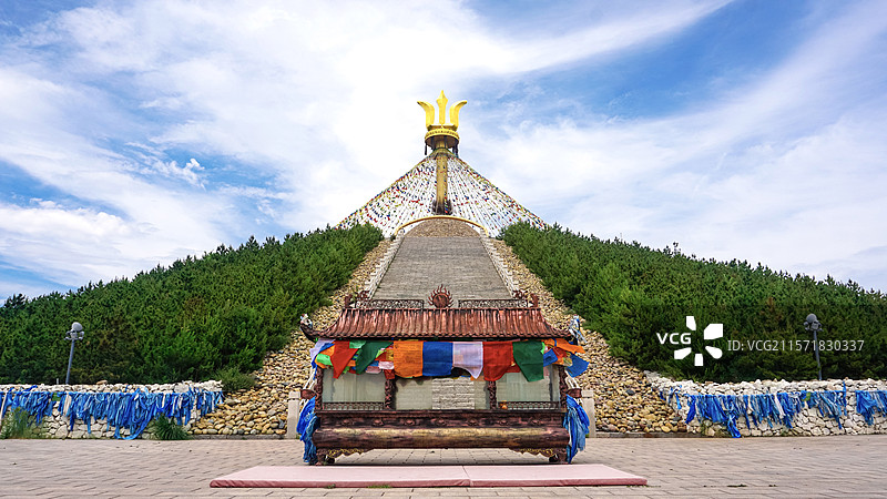 伊克敖包图片素材