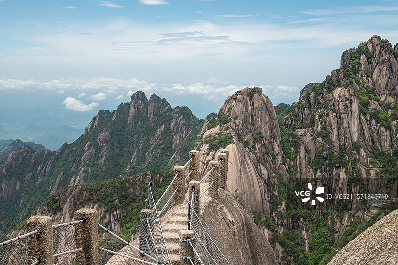 天都峰|鲫鱼背图片素材