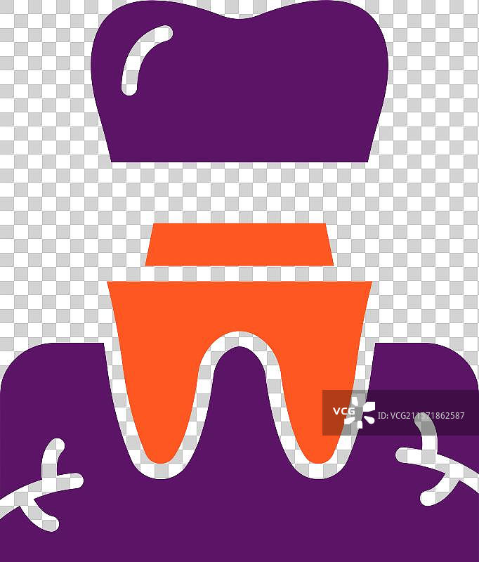 牙冠图标设计图片素材