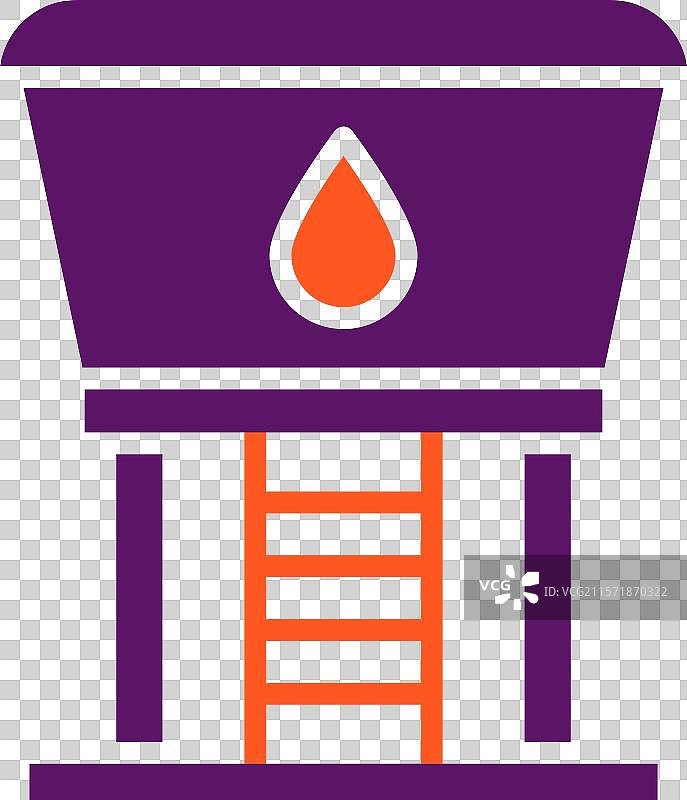 水塔图标设计图片素材