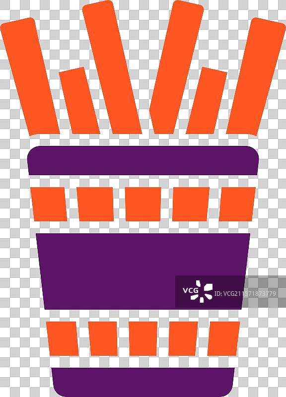 薯条图标设计图片素材