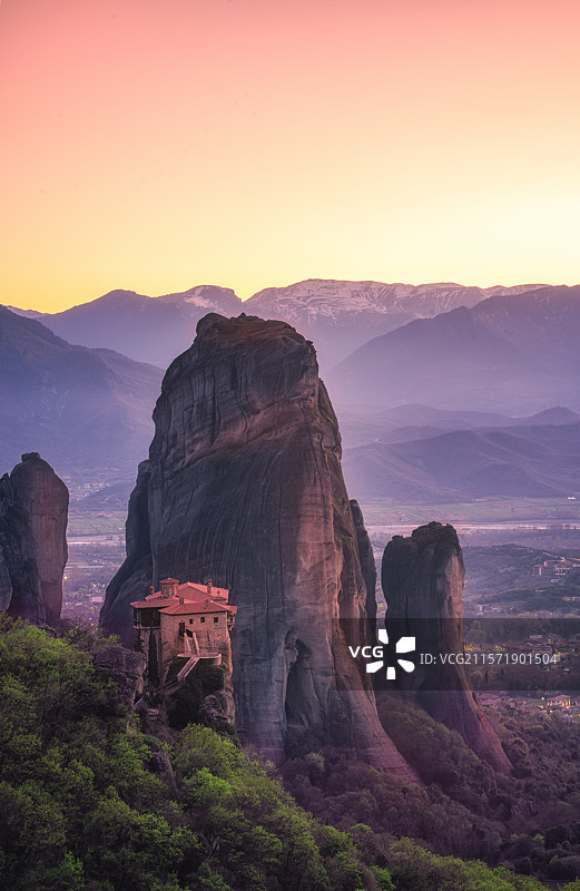 希腊迈泰奥拉修道院图片素材