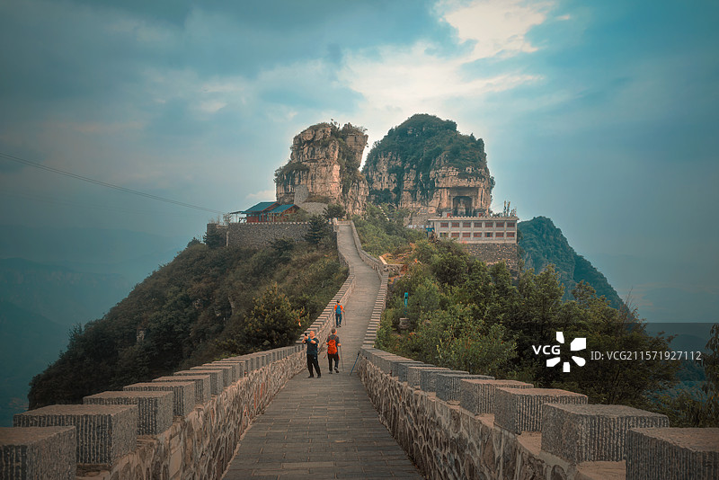 河南新乡轿顶山景区图片素材