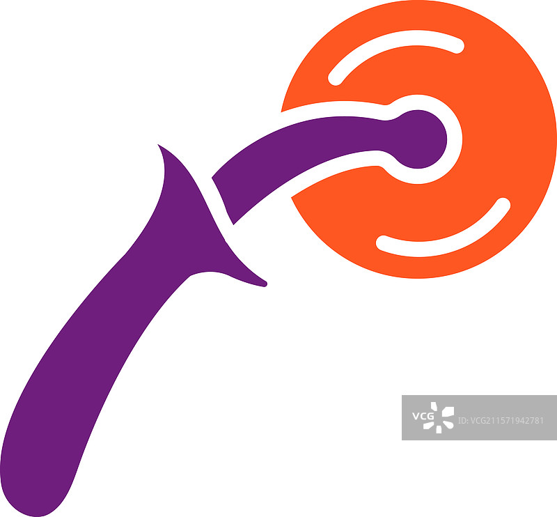 比萨刀图标设计图片素材