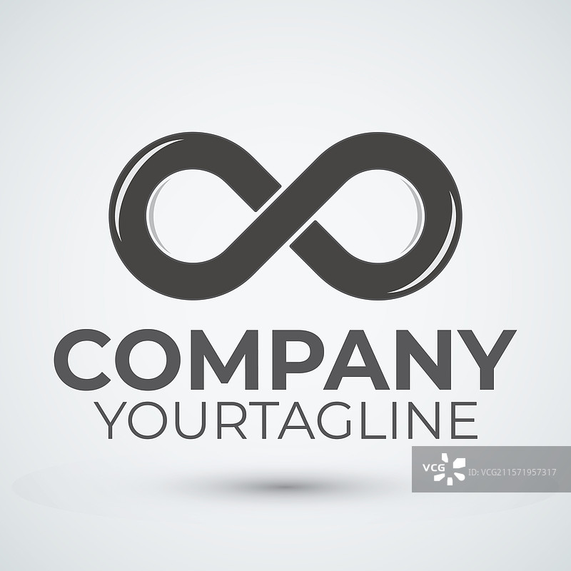 现代无限标志设计图标模板图片素材