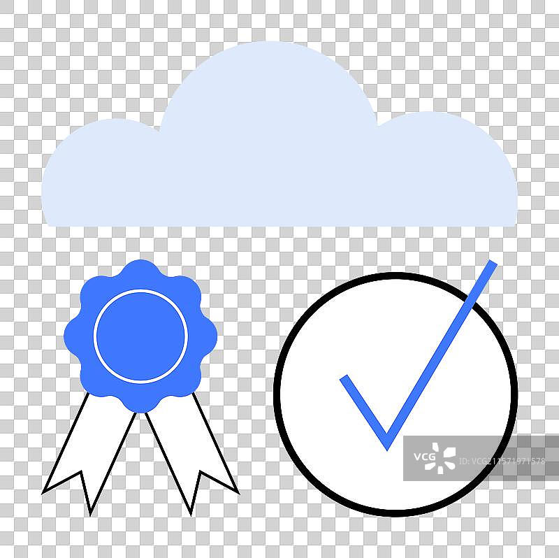 云存储的可靠性与认证图片素材