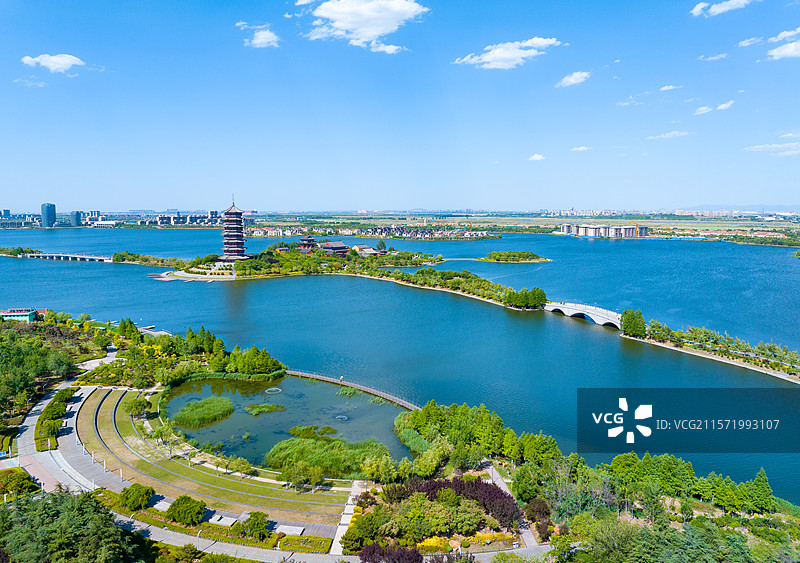 青岛少海风景区图片素材