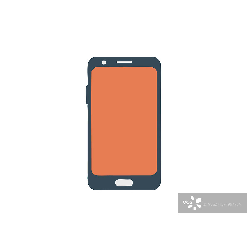 流线型手机图标图片素材