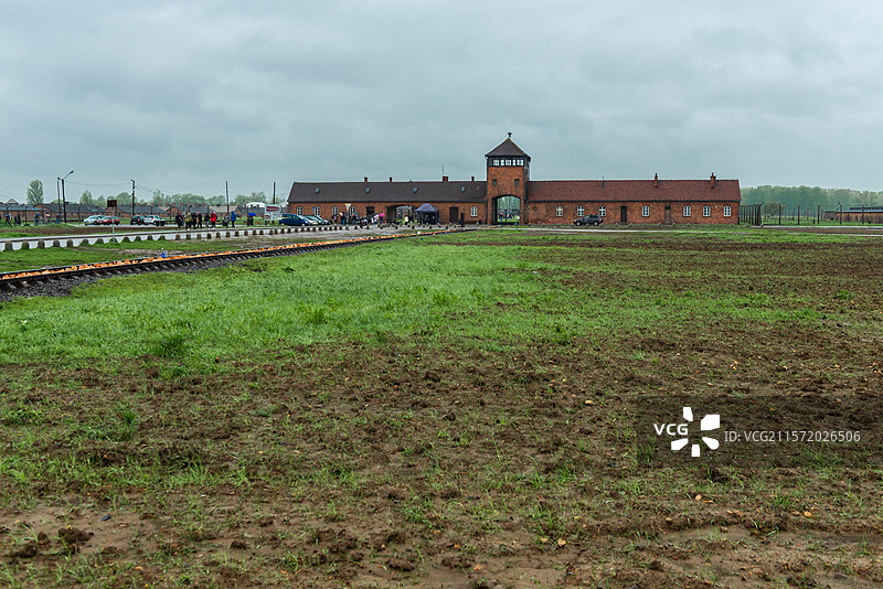 奥斯维辛集中营比克瑙（二号营区）图片素材