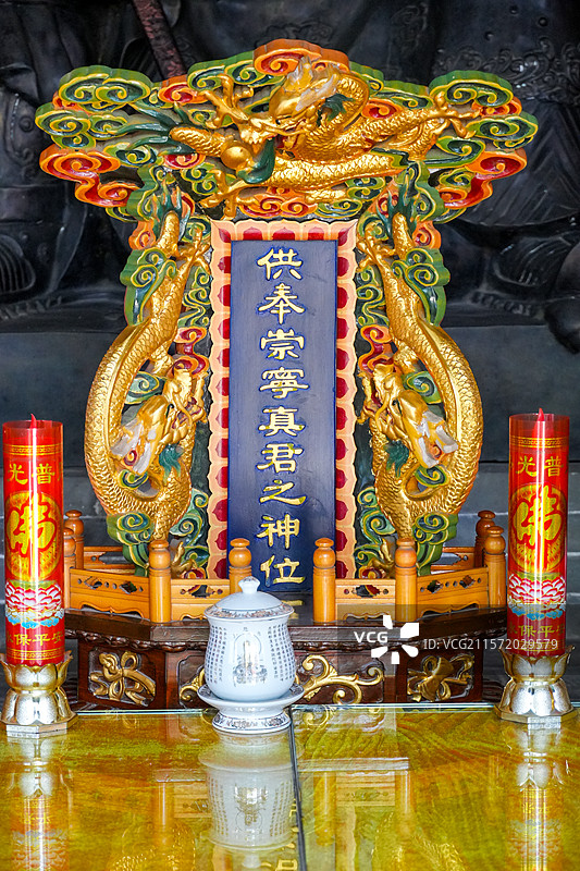 山西省吕梁市柳林县，香严寺崇宁殿图片素材