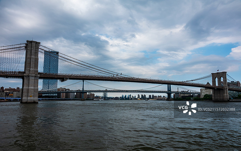 纽约的滨河公园—南街港17号码头（PIER17）图片素材