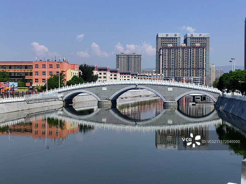庆凯桥特写——拍摄于呼和浩特回民区图片素材