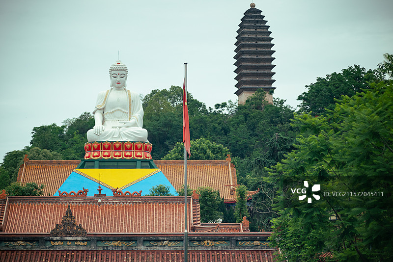德阳市中江县白塔寺图片素材
