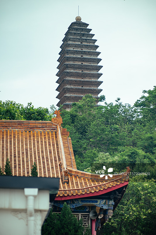 德阳市中江县白塔寺图片素材