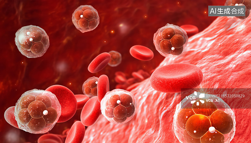 【AI数字艺术】靶向药物 纳米机器人 胶囊机器人图片素材