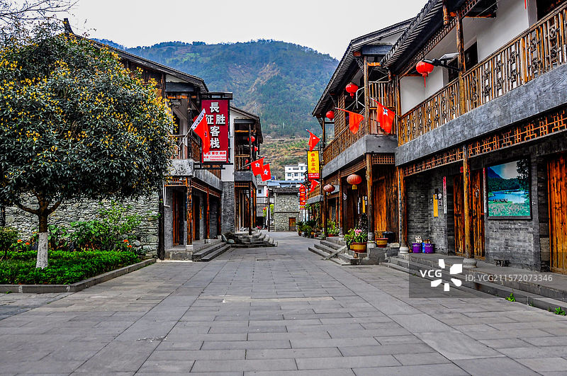 安顺场红军强渡大渡河纪念地图片素材