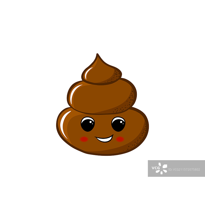 卡通便便模板图标，萌萌的便便，独立设计图片素材