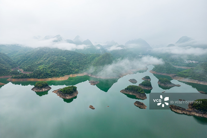 广东省清远市桃花湖生态旅游风景区图片素材