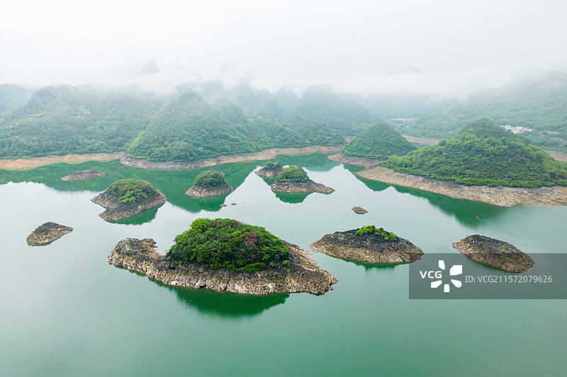 广东省清远市桃花湖生态旅游风景区图片素材