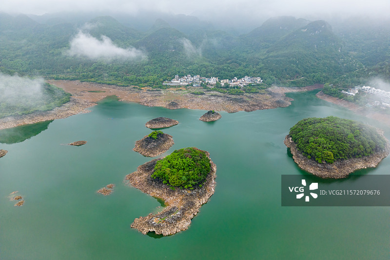 广东省清远市桃花湖生态旅游风景区图片素材