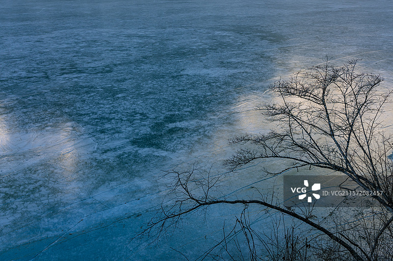 四川川西的九寨沟图片素材