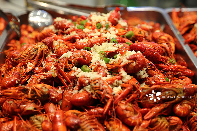 清蒸小龙虾图片素材