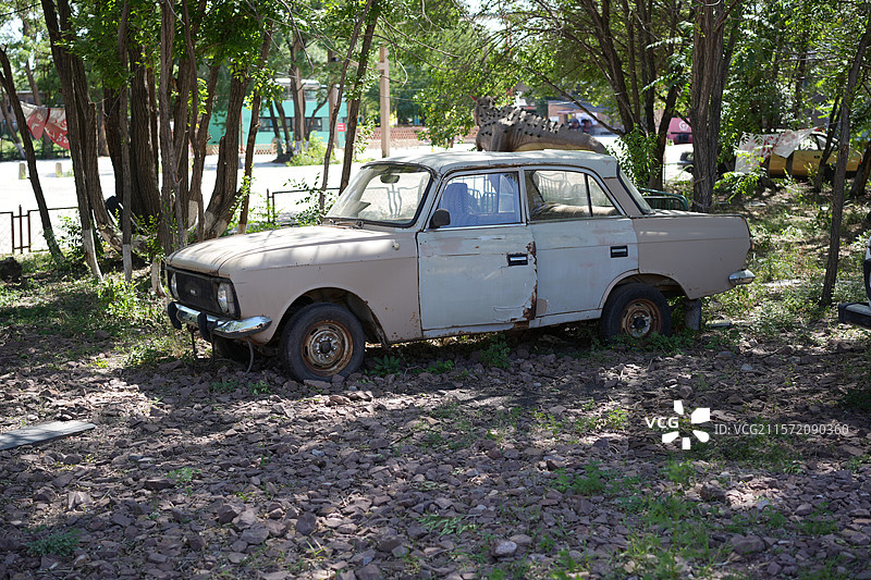报废的汽车图片素材