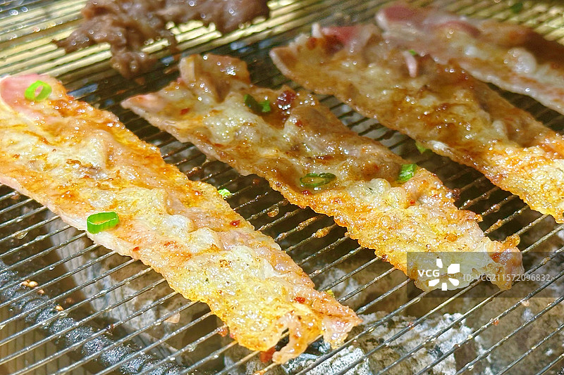 烤肉特写图片素材