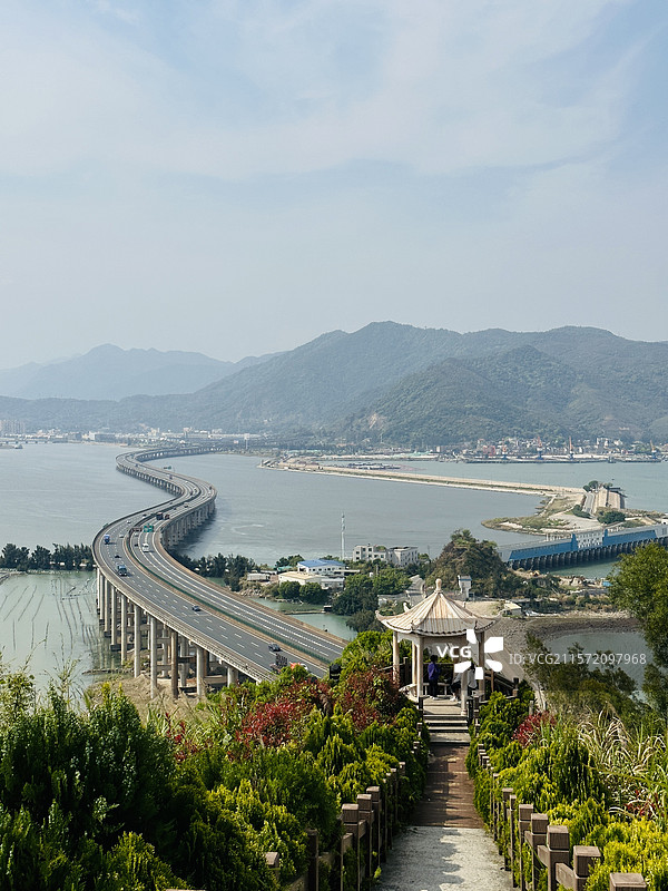 福州罗源湾特大桥图片素材