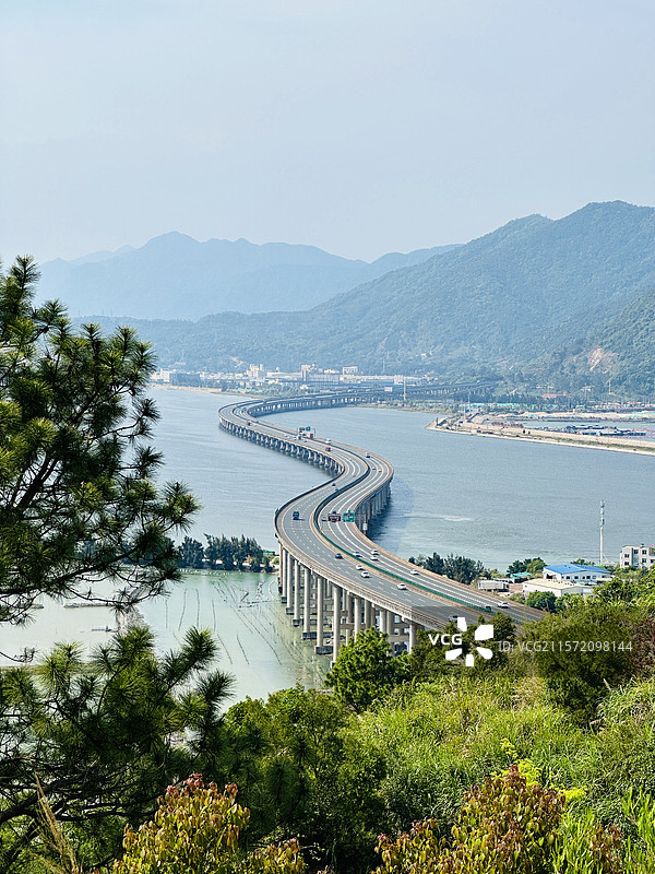 福州罗源湾特大桥图片素材