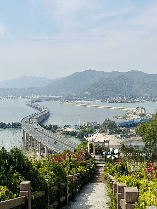 福州罗源湾特大桥图片素材