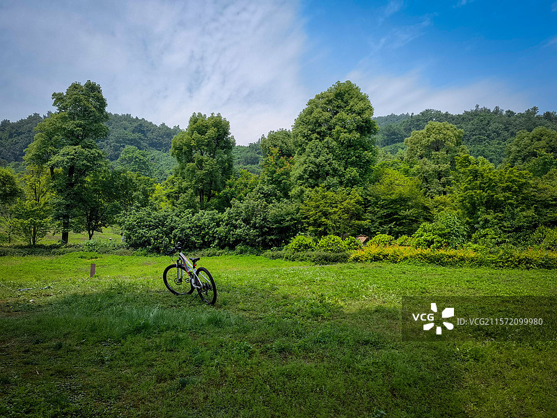 重庆中梁山矿坑公园图片素材