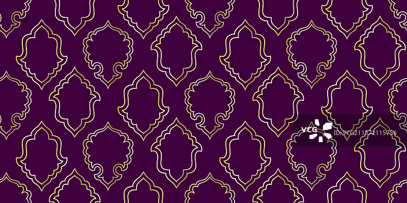 马什拉比亚图案的阿拉伯窗户和伊斯兰门图片素材