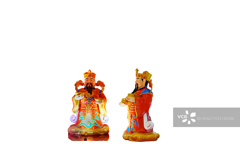 春节，财神，雕塑图片素材