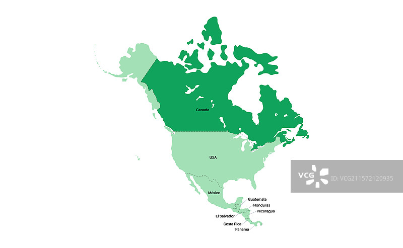 北美和中美洲图片素材