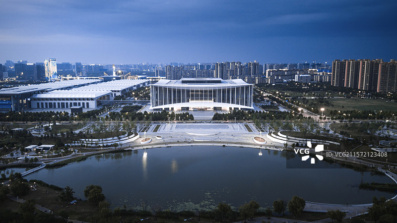 西安国际会展中心图片素材
