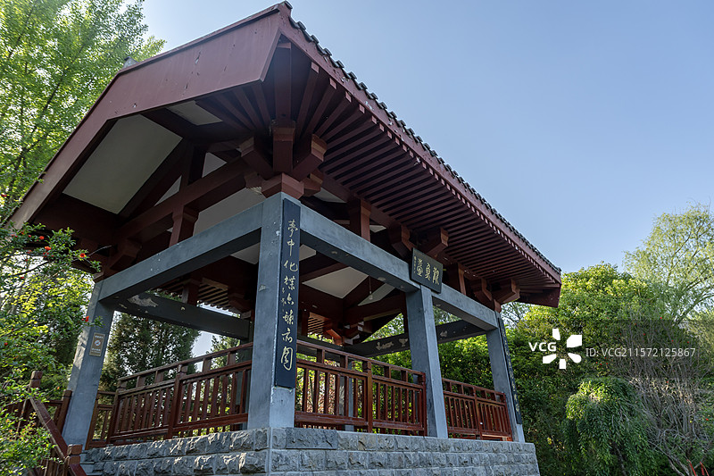 安徽省亳州市蒙城县庄子祠风光图片素材