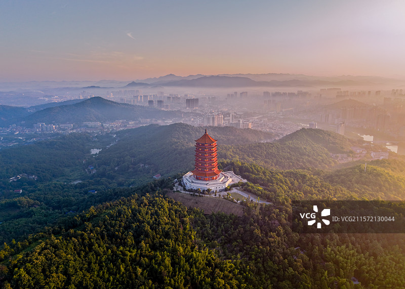 醴陵望江楼图片素材