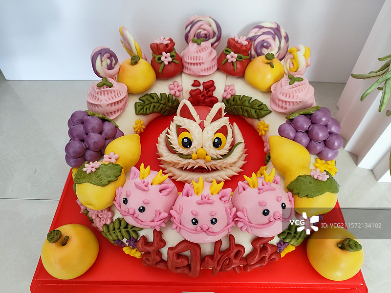 生日花馍图片素材