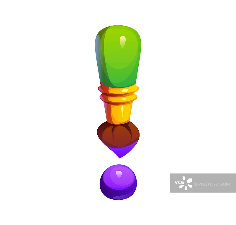 学校教育 字体 画笔 感叹号图片素材