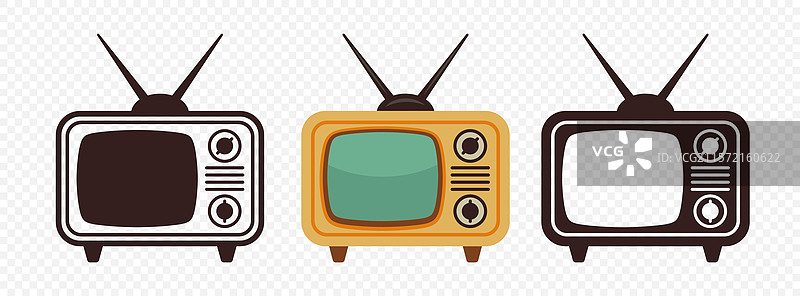 复古电视机复古电视收藏图片素材